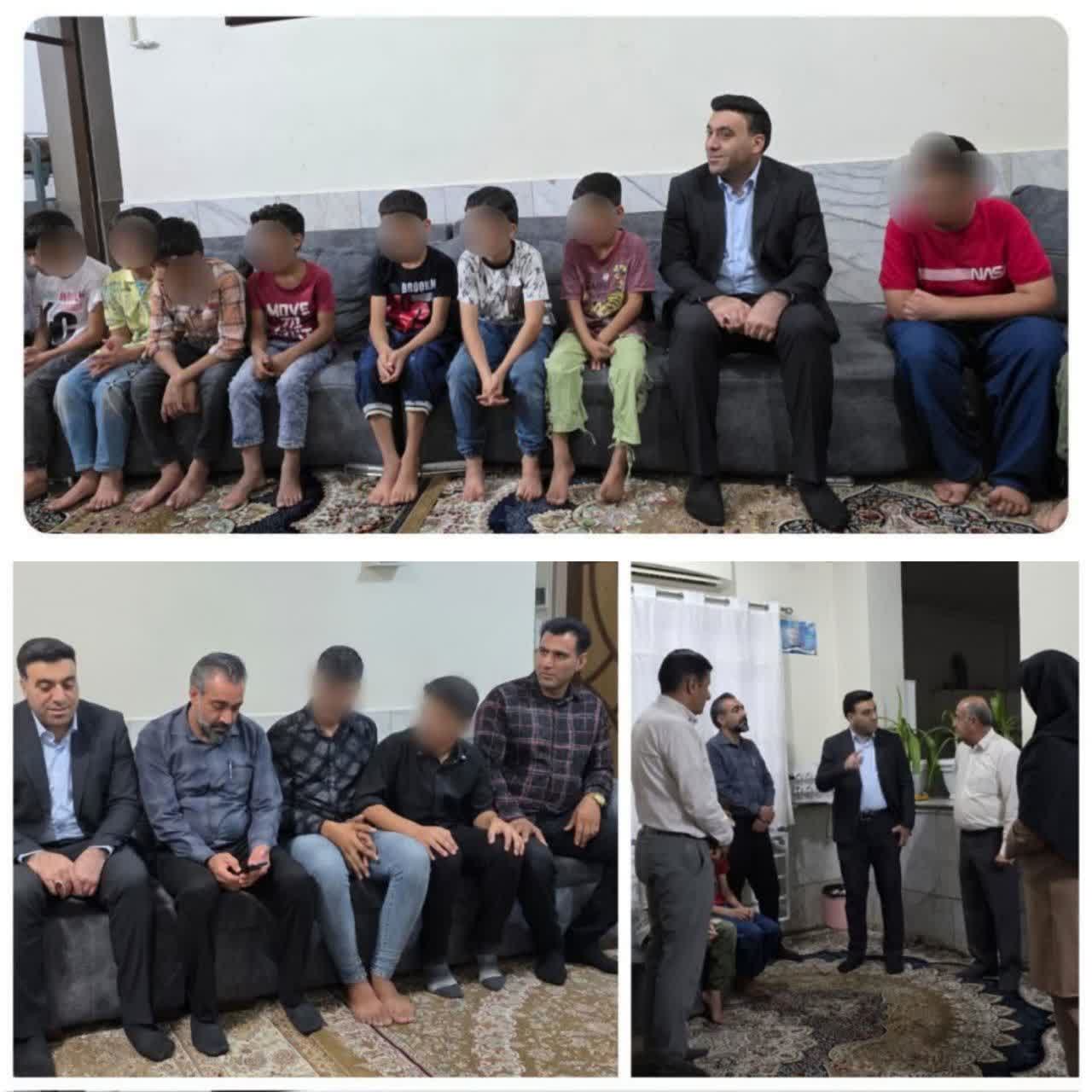 بازدید دادستان عمومی و انقلاب شهرستان جهرم از مراکز نگهداری تحت نظارت بهزیستی و اهدای ۴۵ میلیون  تومان  توسط خیرین نیک‌اندیش