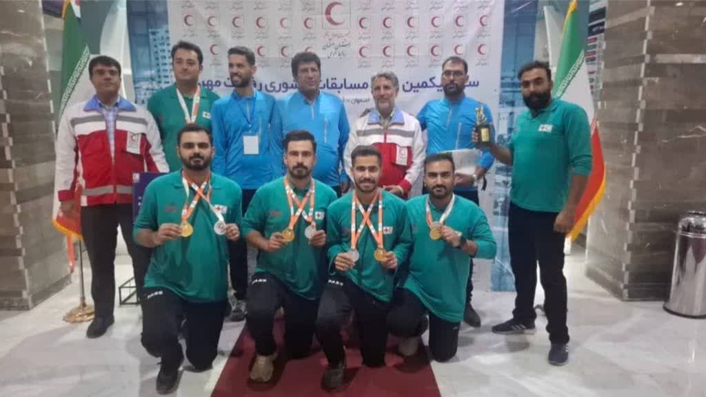جوانان جهرمی قهرمان مسابقات کشوری رفاقت مهر